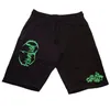 Obituary Band Herren Größe XL Schwarze Shorts Kordelzug Verstellbare Sweat-Shorts American Band Singer Hip-Hop Rock Sports Shorts