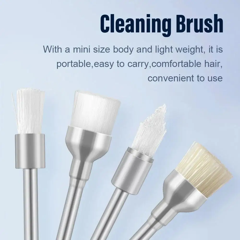 100 Stück/Box Zahnprophylaxe-Bürsten Polierer Einweg-Verriegelungstyp Gemischte Farben Plat zur Verwendung für Fleckenentfernung und Polieren Image