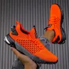 Sommer Mode Orange Herren Laufschuhe Größe 40-48 Atmungsaktive Mesh Sport Turnschuhe Männer Leichte Sportschuhe Herren Trainer