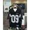 MT99 American Sle Rugby Shirt Street Retro V-neck Short Sleeve T-shirt Men Summer Loose Sport Half Sleeve Fashion Urban Top