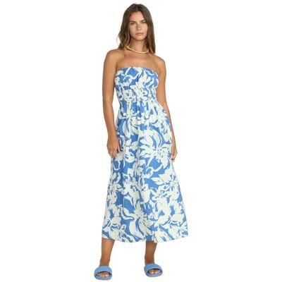 Sommerkleid BILLABONG "In The Sky", Damen, Gr. L, US-Größen, blau, [ Fabric] Cotton, Langarm, Kleider Image