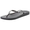 Zehentrenner IPANEMA "IPANEMA ANATOMICA TAN FEM", Gr. 41/42, grau, schwarz silber, Synthetik, sportlich, Schuhe