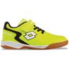 Hallenschuh LOTTO, Gr. 32, gelb (fr.gelb, schwarz), Synthetik, sportlich, Schuhe, - auch für den Hallensport