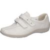 Klettschuh WALDLÄUFER "HENNI", Damen, Gr. 6 (39), weiß (sanftes weiß), Nappaleder, unifarben, sportlich, Schuhe, Slipper, Komfortschuh, Bequemschuh mit Klettverschlüsse, H-Weite