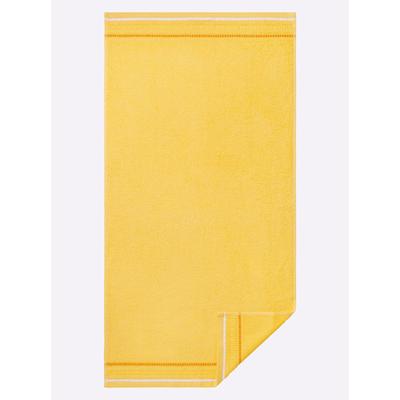 Handtuch WÄSCHEPUR, gelb, 5-teiliges-Sparset, 5 St., 100% Baumwolle, Handtücher (Packung) Image