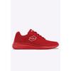 Sneaker LOTTO, Gr. 48, rot (rot, weiß), Textil, Synthetik, sportlich, Schuhe, - besonders leicht & bequem