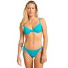 Bikini-Hose BILLABONG "Sol Searcher Tropic", Damen, Gr. XS, US-Größen, blau (blau lagoon), 78% Nylon, 22% Elasthan, Badehosen