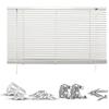 Jalousie GOOD LIFE "Matti" Gr. 30, grau (hellgrau, hellgrau, weiß), B:95cm H:220cm, Jalousien, Klemmfix-Jalousie aus Aluminium