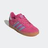 Sneaker ADIDAS ORIGINALS "GAZELLE", Gr. 38, shock pink, blau spark, halo blau, Leder, Synthetik, sportlich, Schuhe
