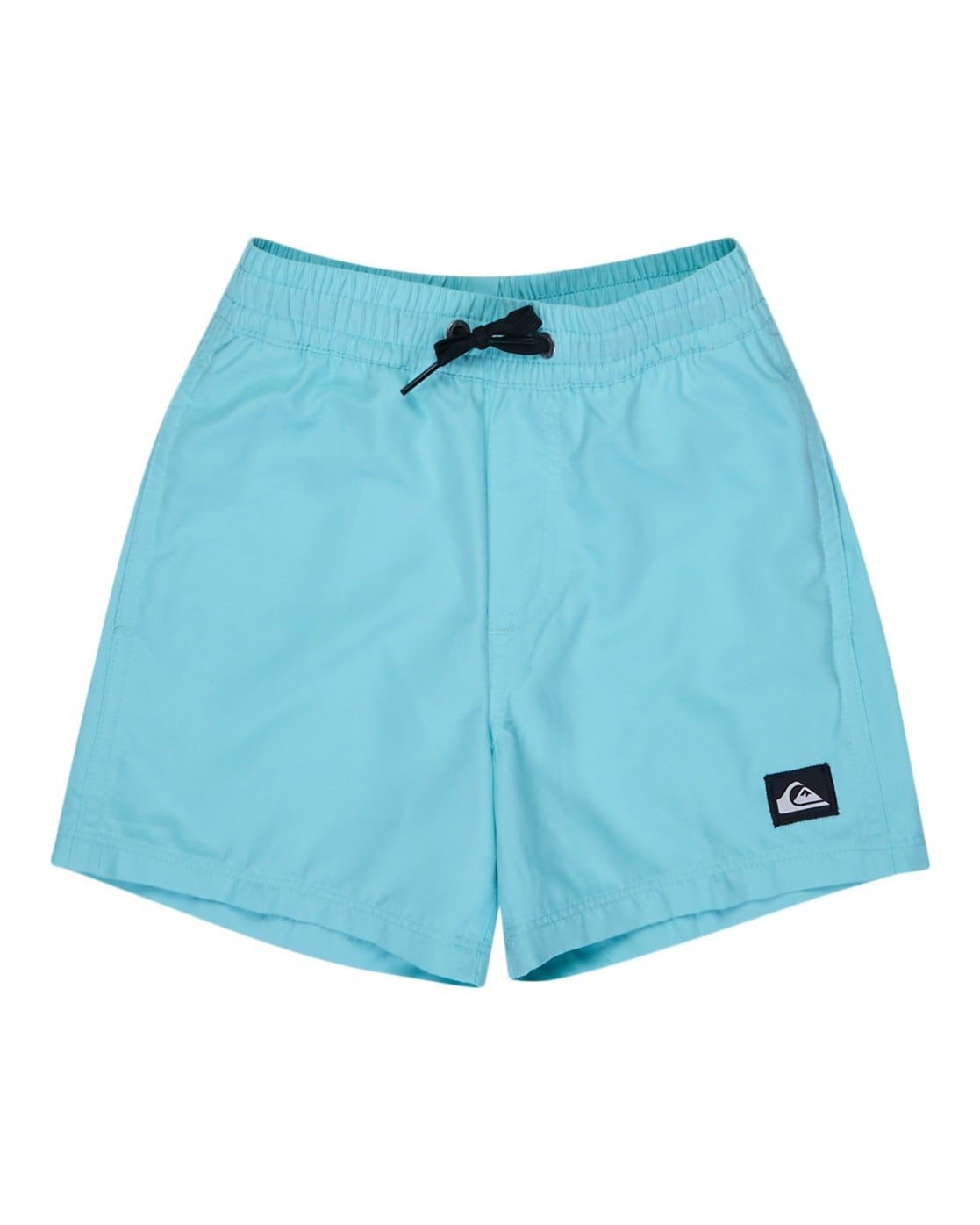 Badeshorts QUIKSILVER "Everyday Solid 12", Jungen, Gr. 2(84-92cm), Normalgrößen, blau (aqua sky), 100% Polyester, Badehosen Image