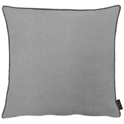 Kissenhülle APELT "Stone", grau, B:46cm L:46cm, Leinen, Polyester, Obermaterial: 95% Polyester, 5% Leinen, Kissenbezüge Image