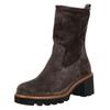 Stiefelette PAUL GREEN "Paul Green Stiefelette Veloursleder", Damen, Gr. 39, braun (mocca), Veloursleder, casual, Schuhe