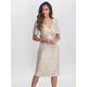 Gina Bacconi Womens Krista V Neck Twist Sequin Dress - Taupe - Size 14 UK | Gina Bacconi Sale | Discount Designer Brands