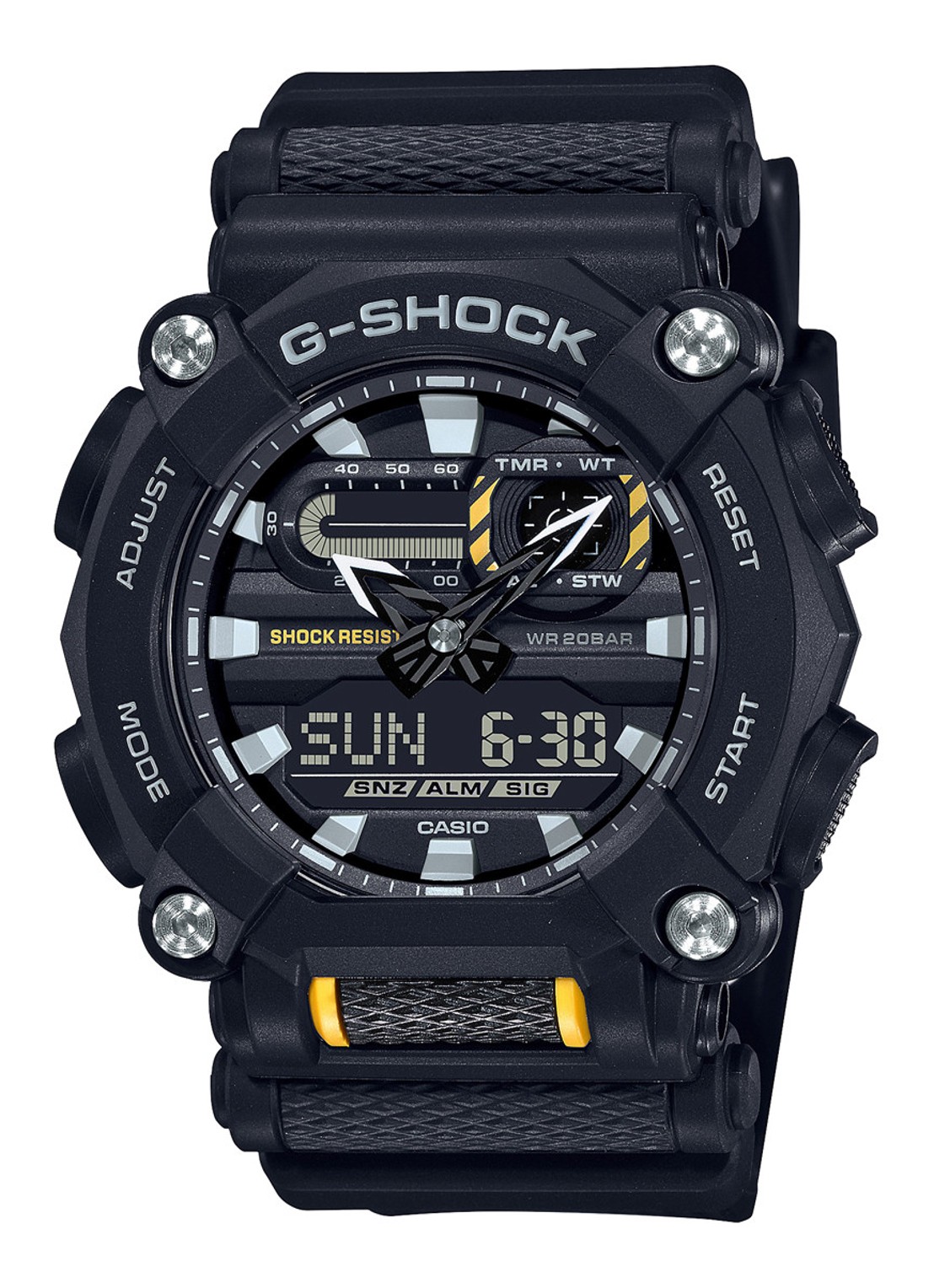 Casio G-shock Mens Black Watch GA-900-1AER - One Size | Casio Sale | Discount Designer Brands