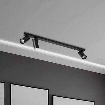 Milagro Lighting Deckenspot Hero, schwarz, 3-flammig, 70 cm, Metall, GU10 Image
