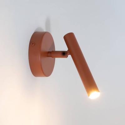 SIGMA Wandleuchte Sopel, ziegelrot, 1-flammig, Stahl, Höhe 15 cm Image