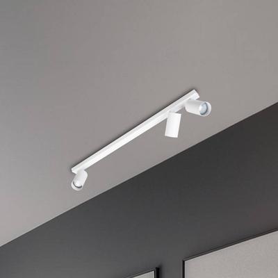 Milagro Lighting Deckenspot Hero, weiß, 3-flammig, 70 cm, Metall, GU10 Image