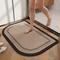 Tapis de salle de bain fin, séchage rapide, absorbant, antidérapant, tissé en sisal, tapis de bain pour salle de bain, tapis de salle de bain, tapis de salle de bain, tapis de sol tissé lavable, tapis