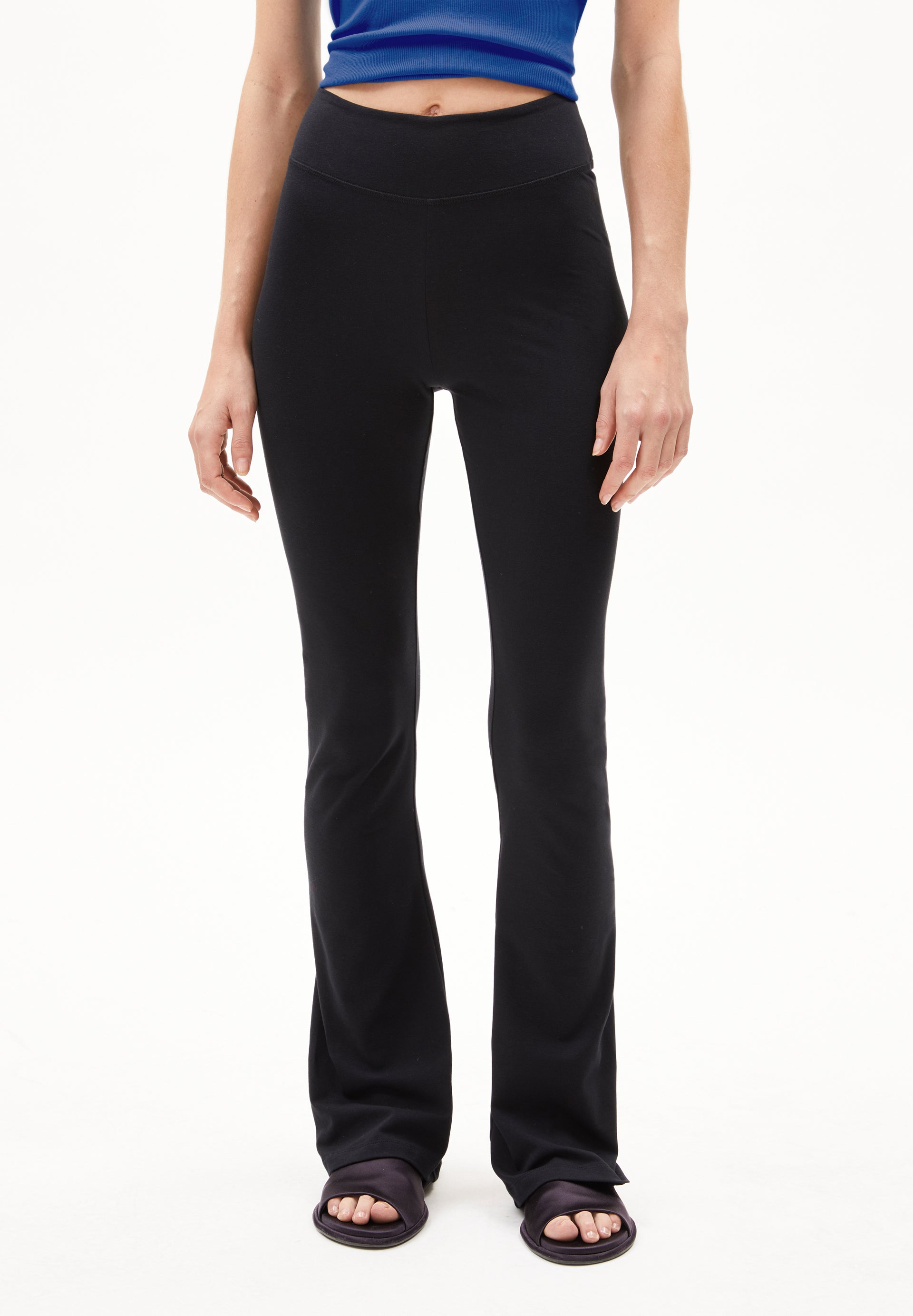 REHMAA LEGGINGS | Leggings aus Bio-Baumwoll Mix - schwarz (M) Image