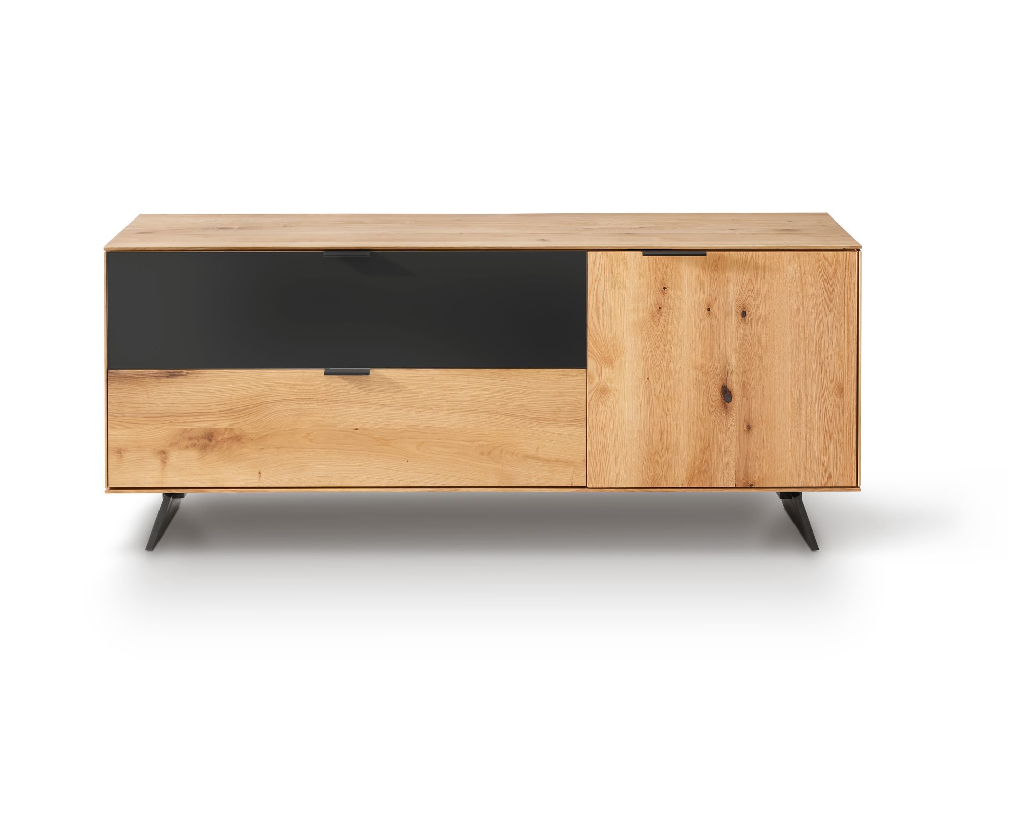 Massivholz »Lugano« Lowboard III mit Holzfüßen – erhältlich in 12 Ausführungen Image