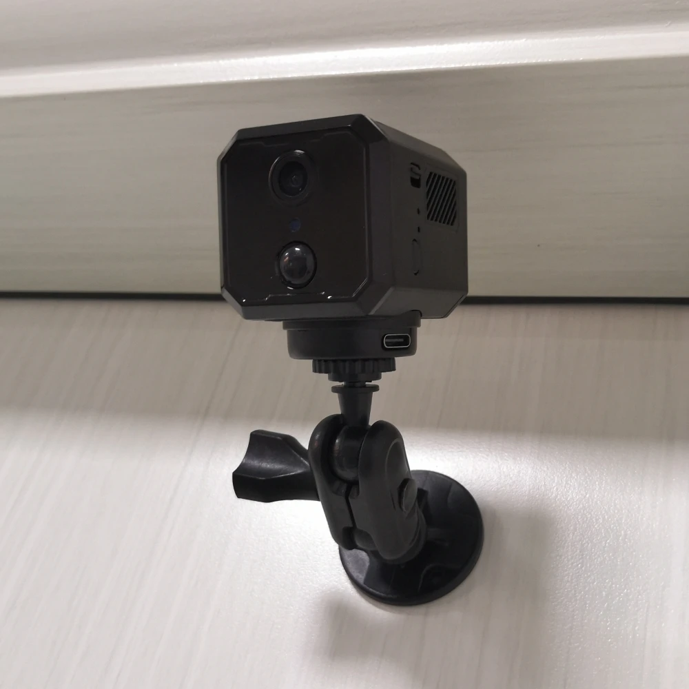 360 ° Automatische Rotation PIR Nachtsicht Bewegungserkennung Alarm Push Wifi HD Kamera Mini Low Power PTZ Überwachungskamera Image
