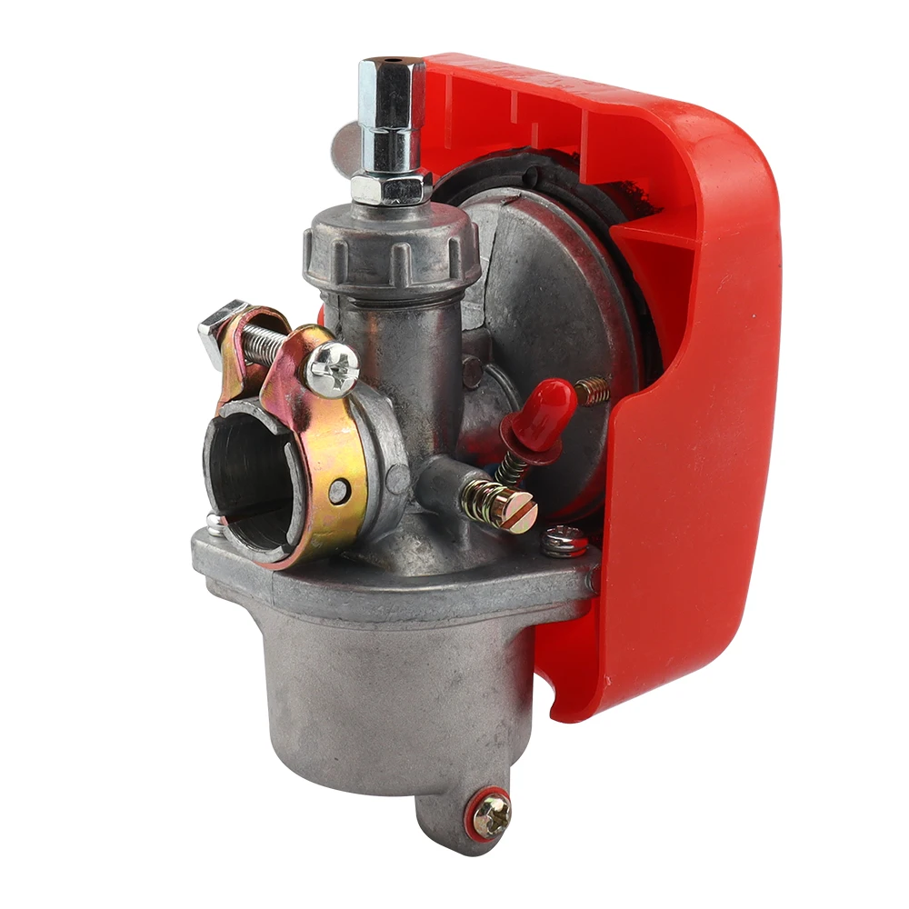 2-Takt-Motor, motorisierter Fahrradmotor, Vergaser mit Luftfilter für 48 cc, 49 cc, 50 cc, 60 cc, 66 cc, 80 cc ATV Kart Vergaser Image