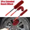 3/1pc Rad reinigungs bürste Auto Detail lierungs bürsten für Auto Motorrad Felge Reifen Wartung Pflege sauberes Werkzeug Rad Plüsch weiche Bürste