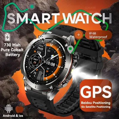 Neue Original Premium GPS Smart Watch Ultra HD AMOLED Display GPS BT Anruf 10 ATM Wasserdichtes Smart Armband 2025 T-Rex3