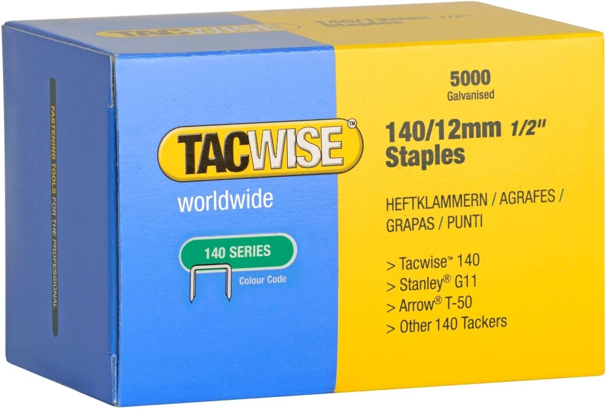 TACWISE Heftklammern 140/12mm verzinkt VE=5000 Stück Image