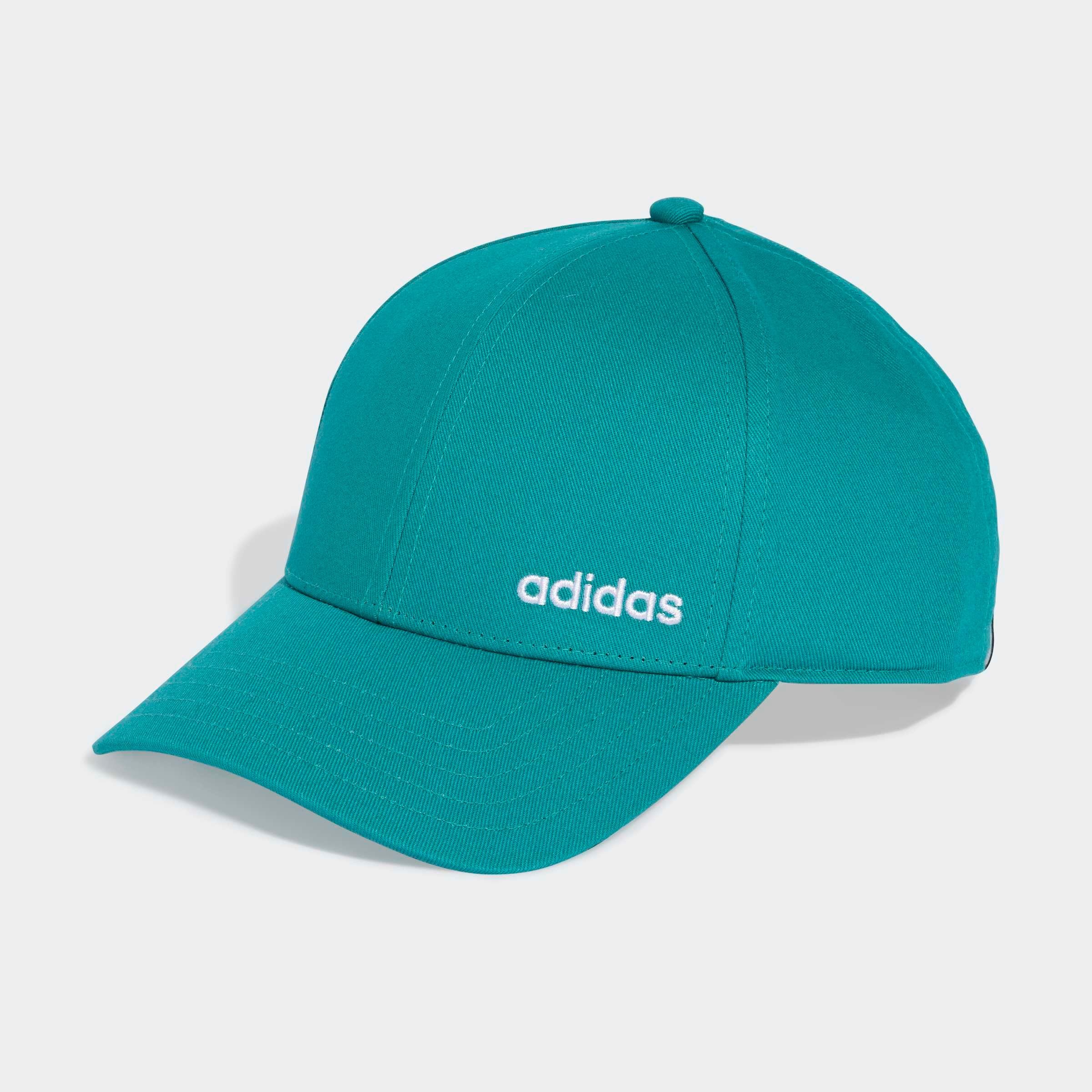 Baseball Cap ADIDAS PERFORMANCE "K LINEAR CAP", Kinder, pure teal, Obermaterial: 100% Baumwolle, Sportlich, Caps Image