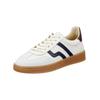 Sneaker GANT "Gant Sneaker Leder", Damen, Gr. 39, blau (weiß, blau), Leder, casual, Schuhe