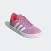 Sneaker ADIDAS SPORTSWEAR "VL COURT 3.0 KIDS", Gr. 38, preloved lila, cloud weiß, lucid rot, Leder, Synthetik, sportlich, Schuhe, inspiriert vom Design des adidas samba