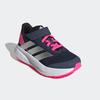 Sneaker ADIDAS SPORTSWEAR "DURAMO SL KIDS", Gr. 31, shadow navy, silber metallic, lucid pink, Textil, Synthetik, sportlich, Schuhe