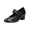 Pumps GABOR COMFORT "Gabor Comfort Pumps Leder", Damen, Gr. 38,5, schwarz, Leder, casual, Schuhe