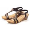Sandalette VIVANCE "Sommerschuh", Damen, Gr. 40, schwarz, Obermaterial: 100% Synthetik. Futter: 100% Lederimitat. Decksohle: 100% Textilmaterial. Laufsohle: 100% Synthetik, unifarben, feminin, Schuhe, Sandale, Sommerschuh mit Glitzerdetails und...