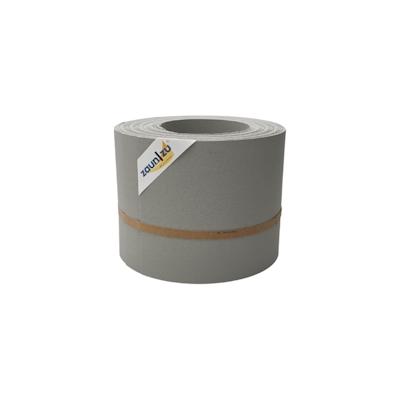zaun|zu® Sichtschutz PP Sichtschutzstreifen Doppelstabzaun Steingrau,10x 2,55m Image