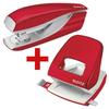 Leitz Tacker-Locher-Büroset »5502 & 5008 NeXXt WOW« rot