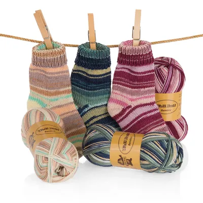 Woll Butt Sockenwollpaket Bambini, 150 g Image