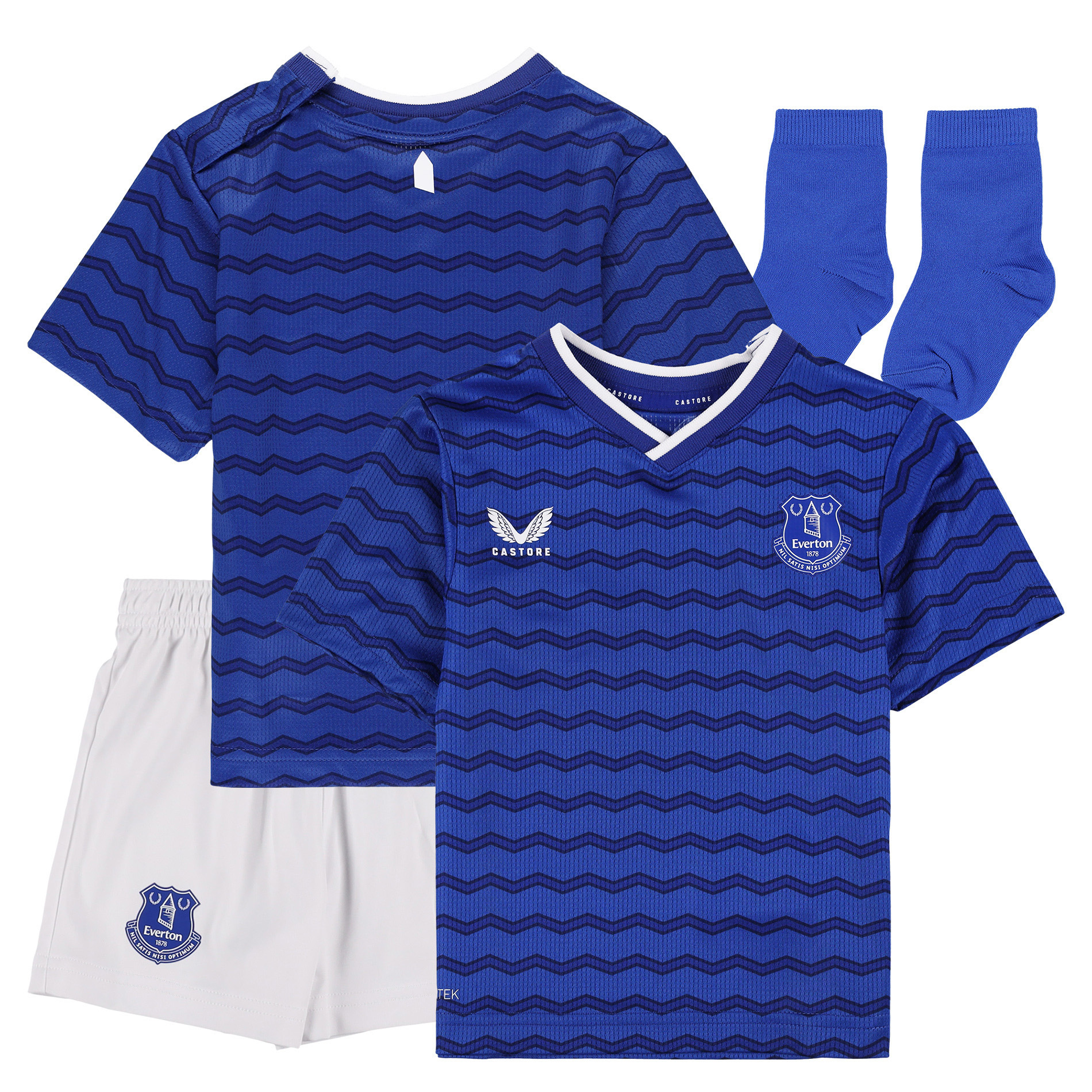 "Everton Castore Heimtrikot für Babys 2025–26" Image