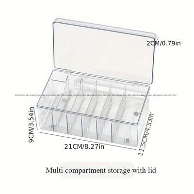 TEMU Women Eyelash Beauty Organizer Display Rack Organizer Eyelash Extension Supplies Storage Display Box For Grafting Lash Extension Cosmetic Holder For Wedding Gift Image