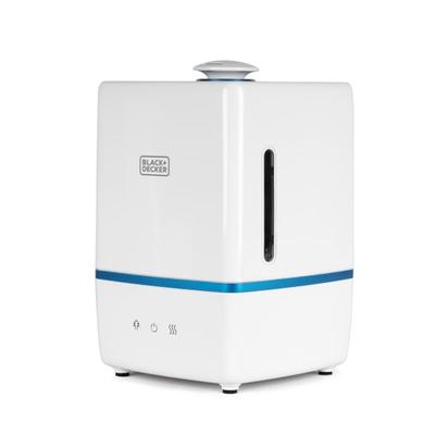 Black+Decker Ultrasonic Humidifier, Warm/cool Mist, 1.32 Gallons, 11-5/8"h X 7-5/8"w X 7-5/8"d