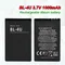 BL 4U Battery 3.7V 1000mAh Rechargeable Cell for Nokia E66 E75 301 C5-03/06 5250 5530 5730 6212C 6600S Mobile Phone Batteries