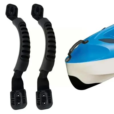 1PC 29.5 x 2.5 cm Black Boat Handle Rubber Boat Luggage Side Mount Carry Handles for Kayak Canoe Fishing Tools Boat Accessories