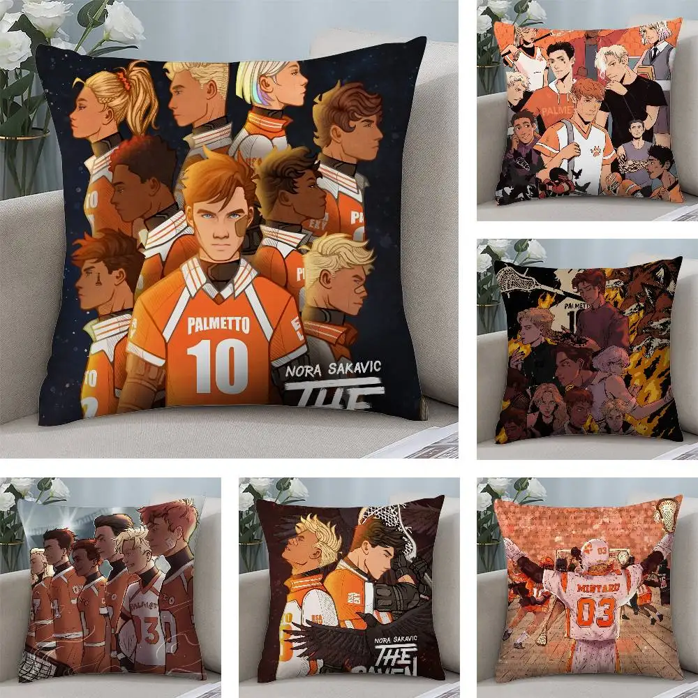 AFTG A-All For The Game Kissenbezug, kurz, Plüsch, doppelseitiger Druck, quadratisch, Dekokissenbezüge, Sofa, Zuhause, Kissen, Dekor Image