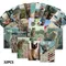 32pcs, Cat Travel Postcards, Birthday/Anniversary Gifts, Themed Notebooks/Greeting Cards/Postcards, Collectible and Mailable
