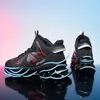Leder Klinge Turnschuhe Männer High Street Sport Schuhe Marke Designer Freizeit Schuhe Dämpfung Wanderschuhe Schuhe Made Schuhe