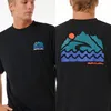 Sommer Neue Surf Revival Sunsets T Rip Curl Männer Plus Größe Y2k Atmungsaktive Baumwolle Hohe Qualität Männliche T-shirts Trendy Marke