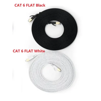 Cat6 Ethernet Cable Gigabit High Speed 1000Mbps Internet Cable RJ45 Shielded Networ k LAN Cord for Laptop Router PC PS5 4 Switch