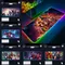 RGB Irons Man Pc Gamer Keyboard Mouse Pad Mousepad LED Glowing Mouse Mats Rubber Gaming Computer Mausepad