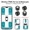 Auto TPMS Reifendruck Überwachung System Telefon Display 2/4PCS Auto Motorrad Bluetooth APP Externe Alarm Reifendruck sensoren